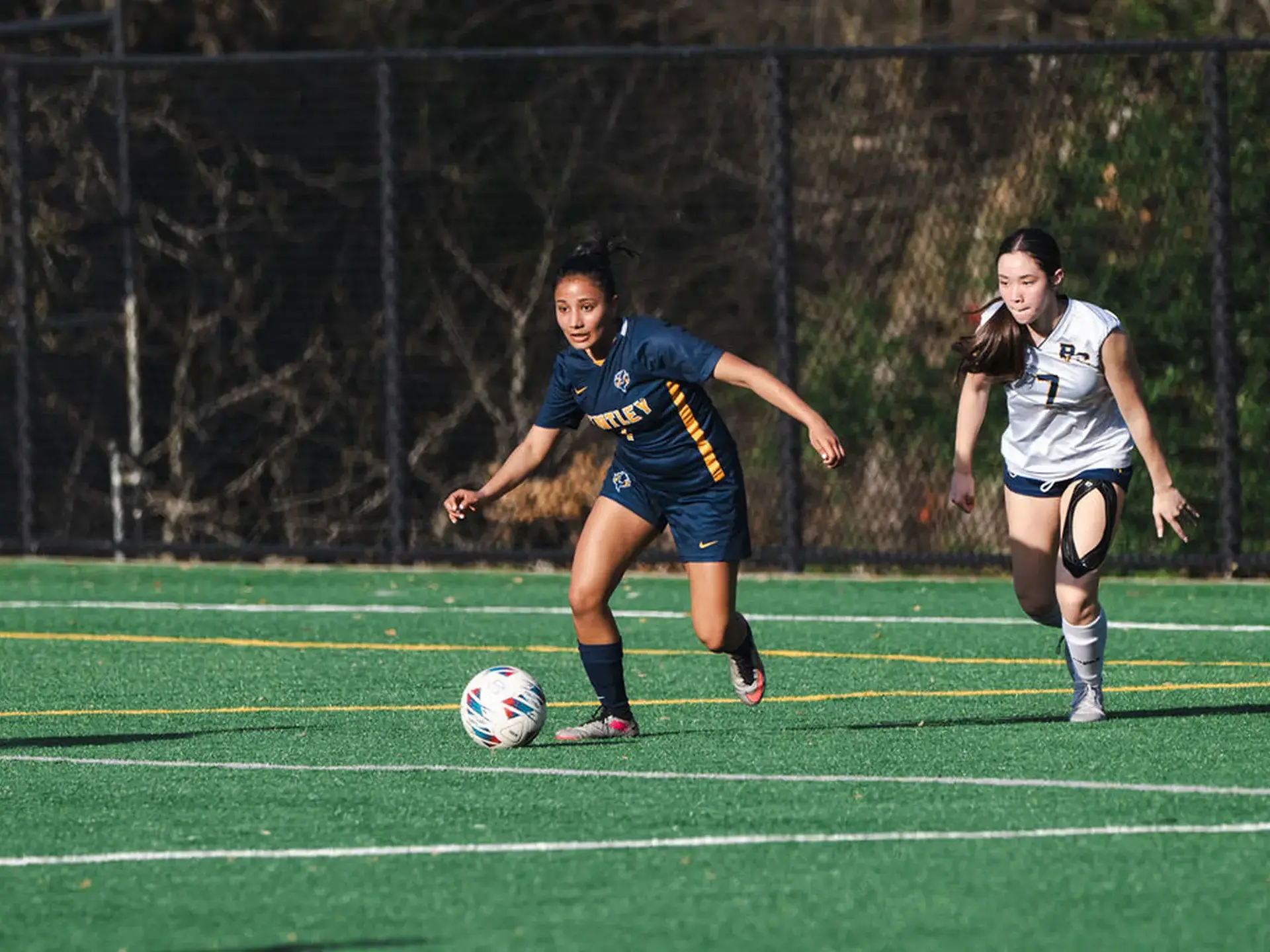 Upper School Girl Playing Soccer