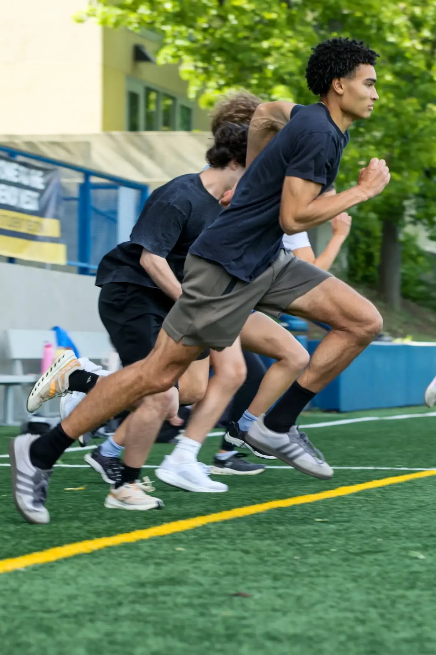 Student are running